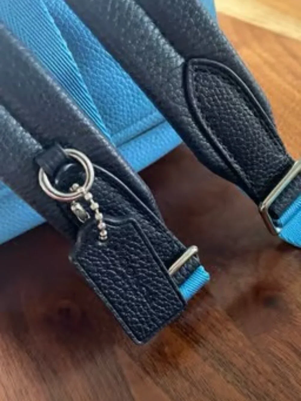 Coach Mini Campus Backpack Azure Navy